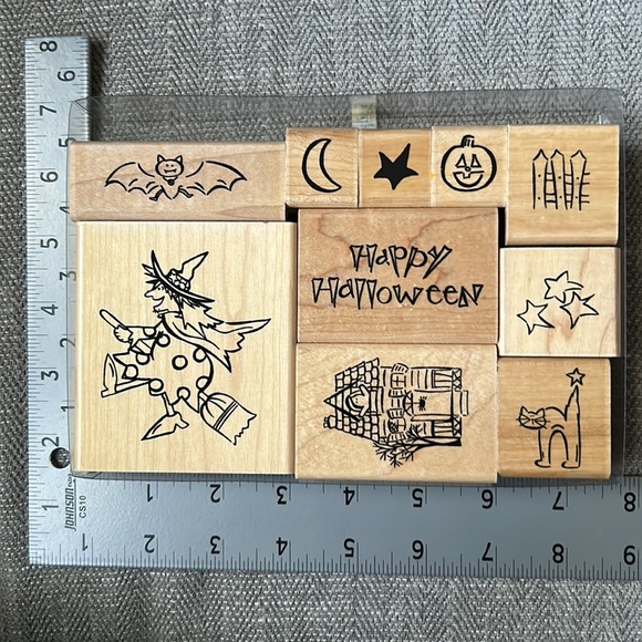 Halloween Nights S609 stamp set - Picture 2 of 12